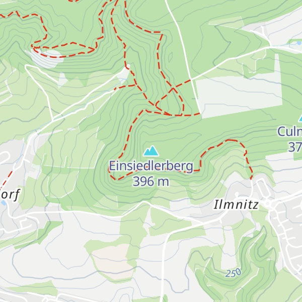 Map of Einsiedlerberg