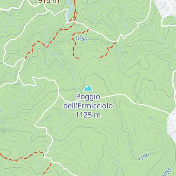 Map of Poggio dell'Ermicciolo