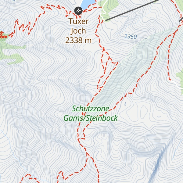 Map of Frauenwand