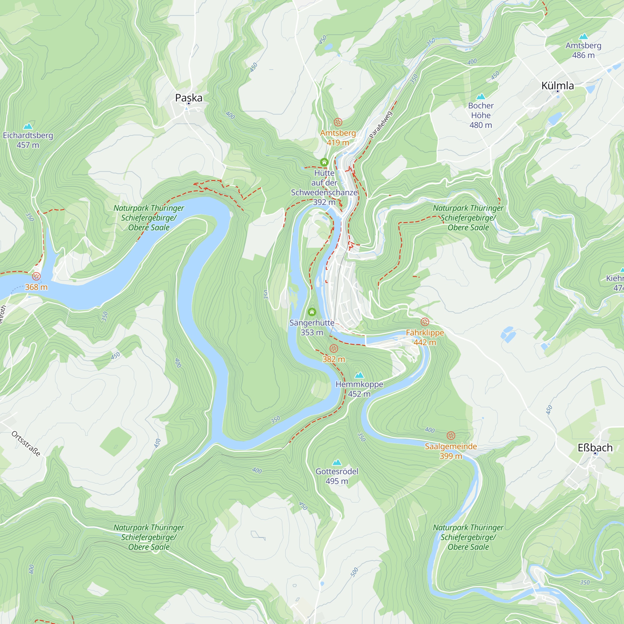 Sängerhütte map