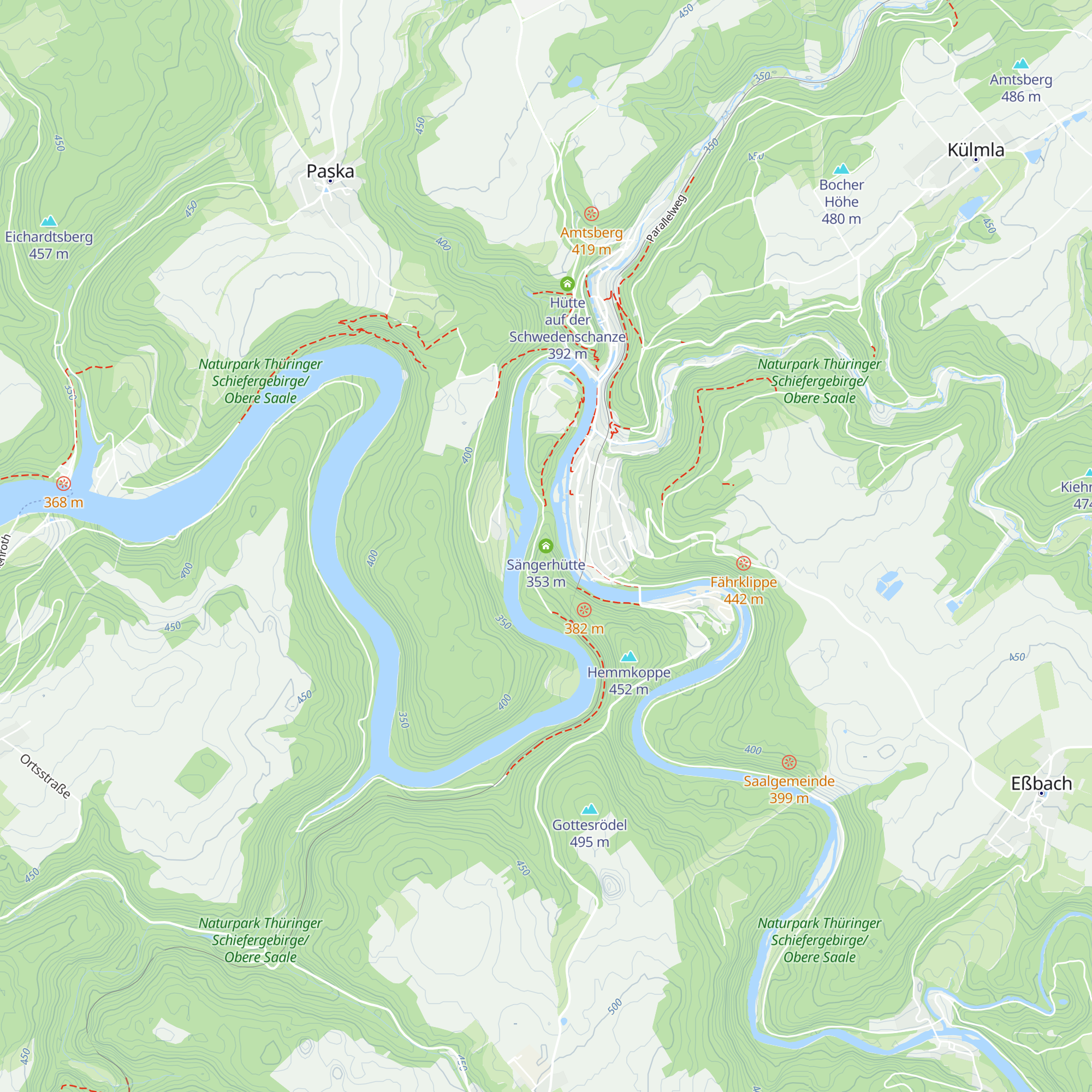 Sängerhütte map