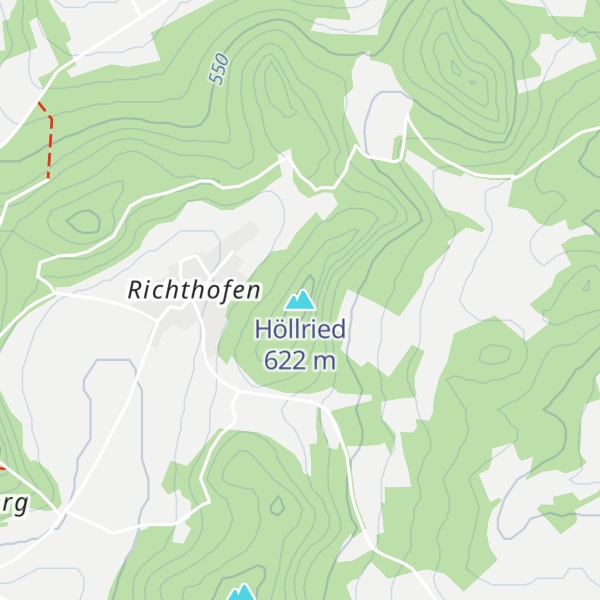Map of Höllried