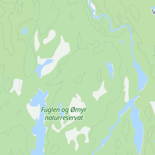 Map of Fuglen