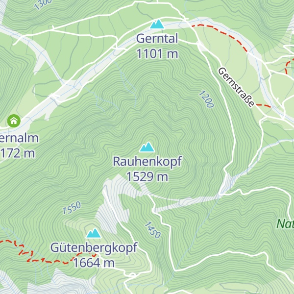 Map of Rauhenkopf