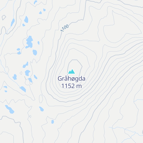 Map of Gråhøgda