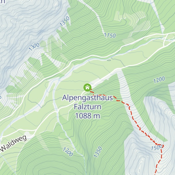 Map of Alpengasthaus Falzturn