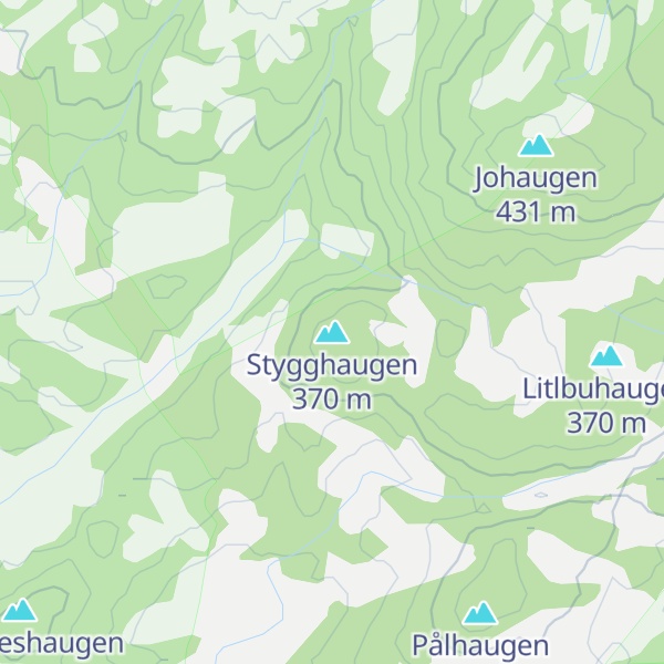 Map of Stygghaugen