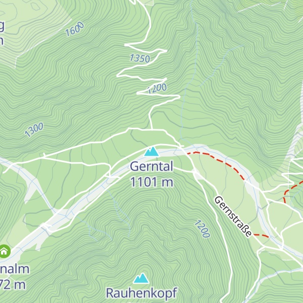 Map of Gerntal