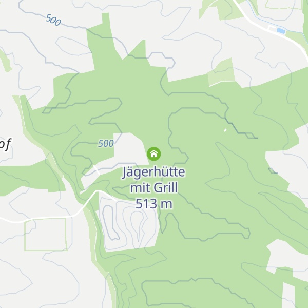 Map of Jägerhütte mit Grill