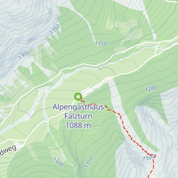 Map of Falzthurnalm