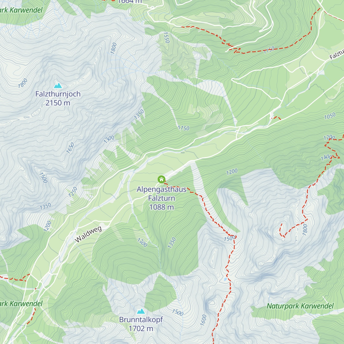 Falzthurnalm map