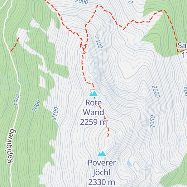 Map of Rote Wand