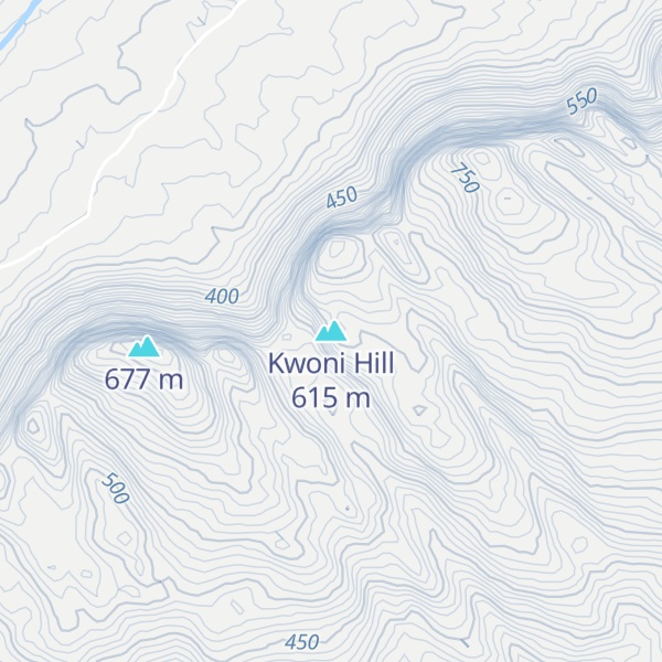 Map of Kwoni Hill