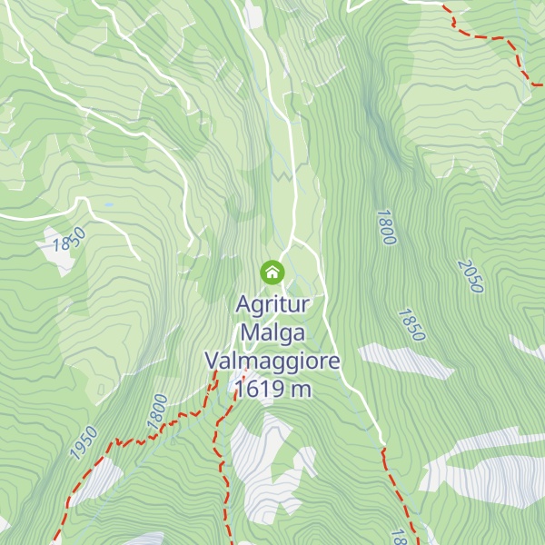 Map of Agritur Malga Valmaggiore