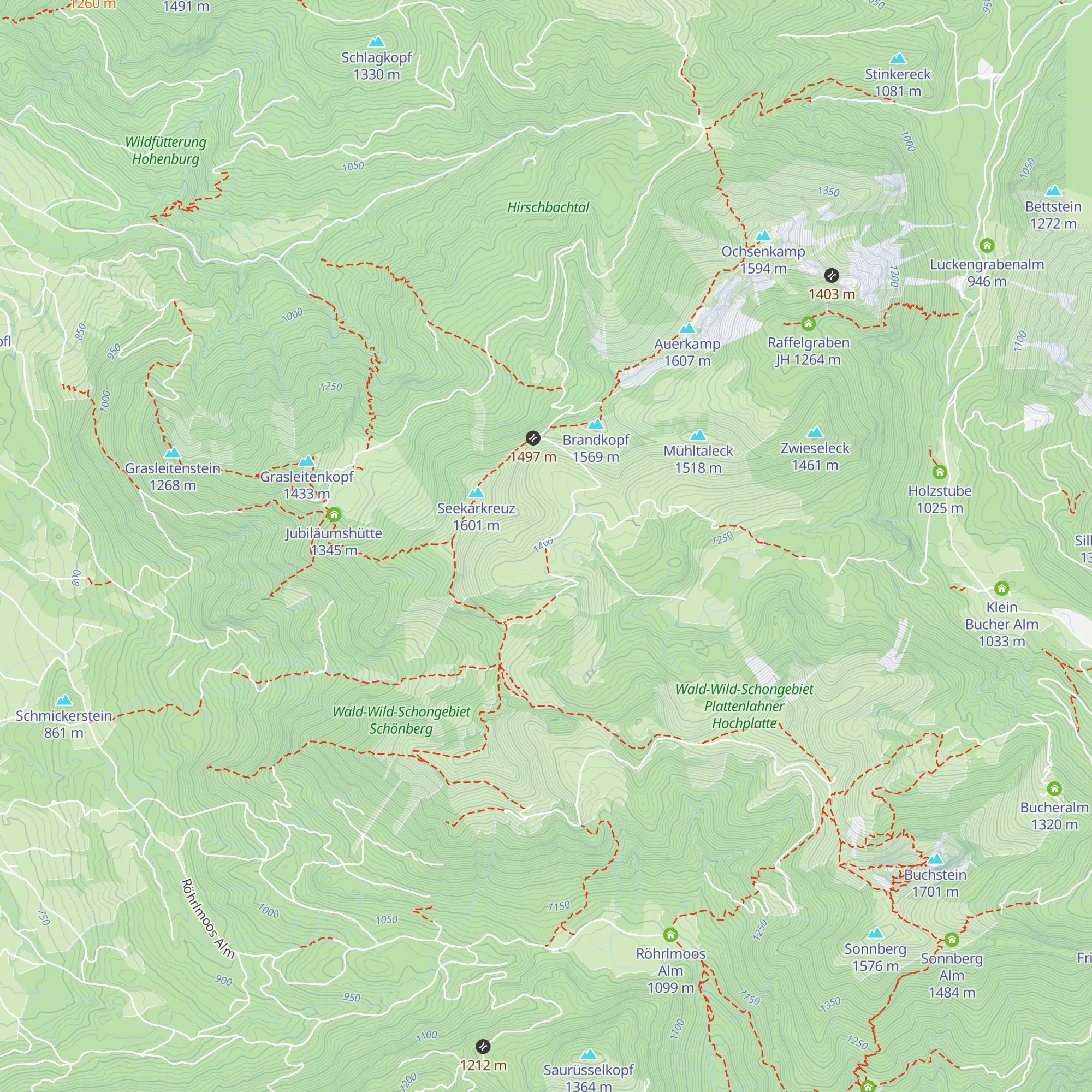 Rauhalmhütte map