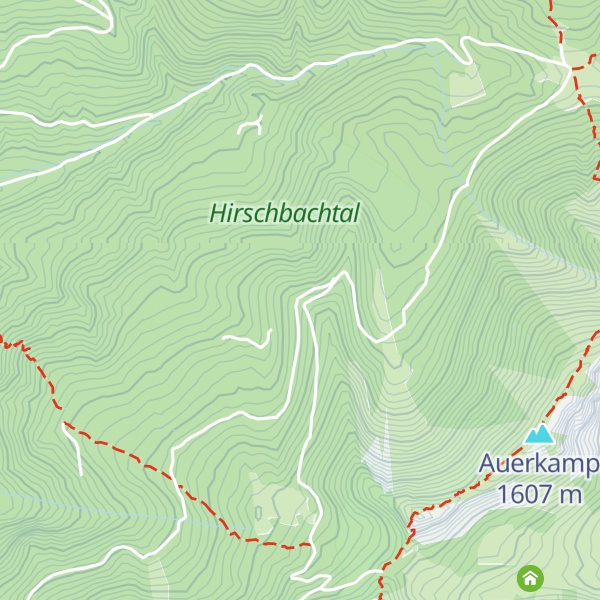 Map of Buchenau Diensthütte