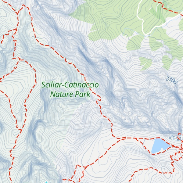 Map of Molignon di Dentro