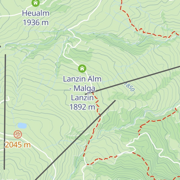 Map of Laranzer Schwaige - Malga Laranz