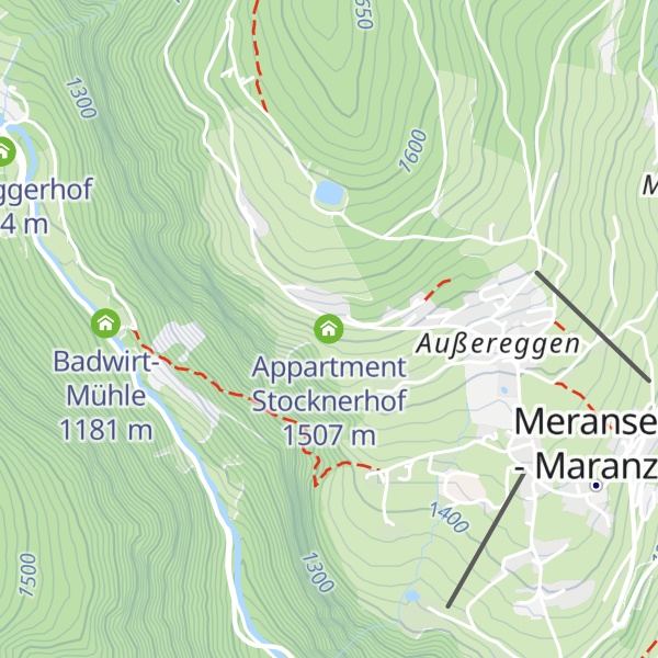 Map of Appartment Stocknerhof