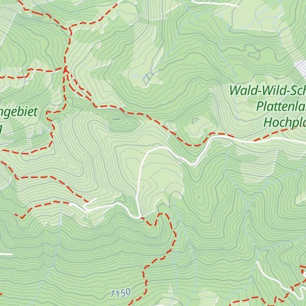 Map of Amperthal Alm