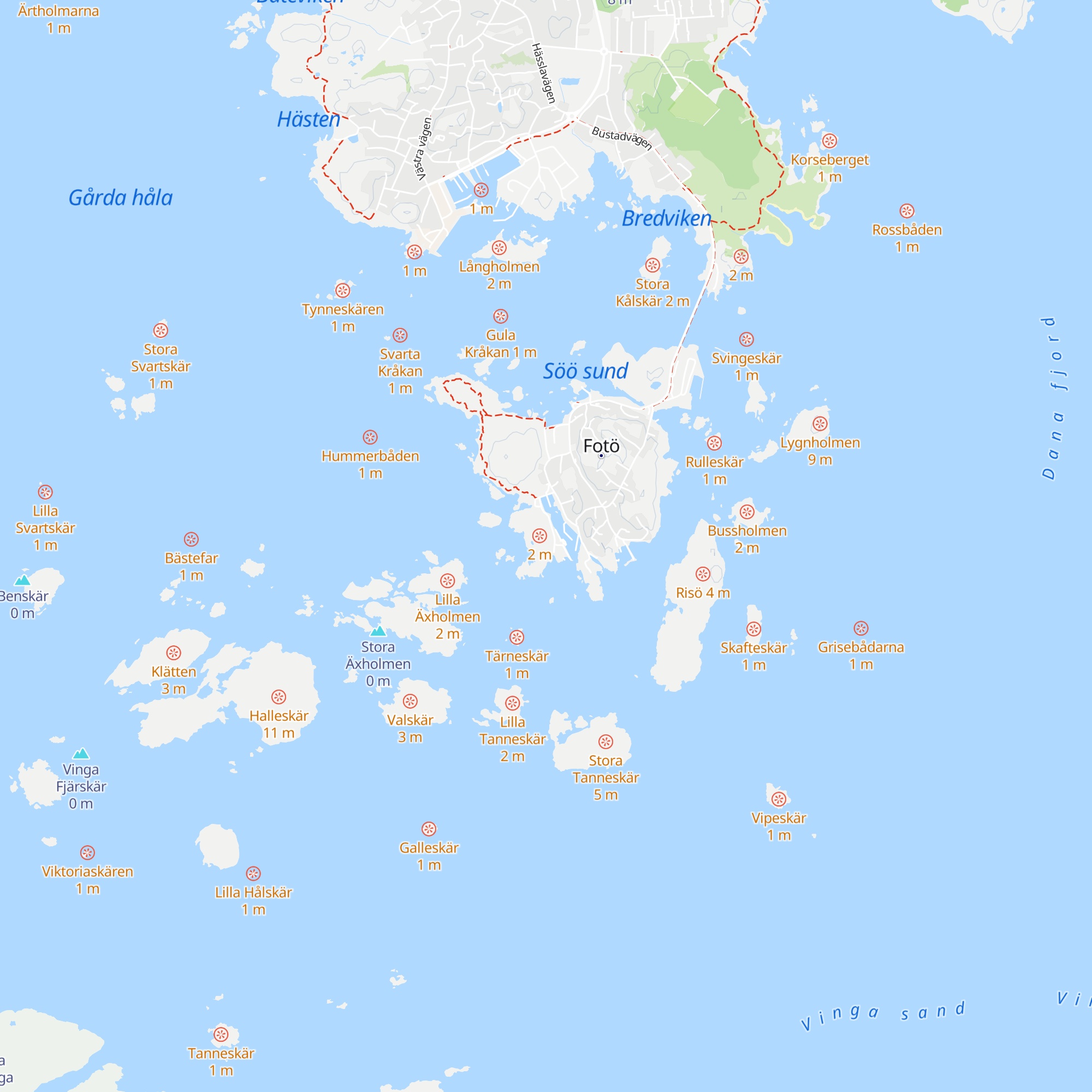 Fotö Grillkåta map