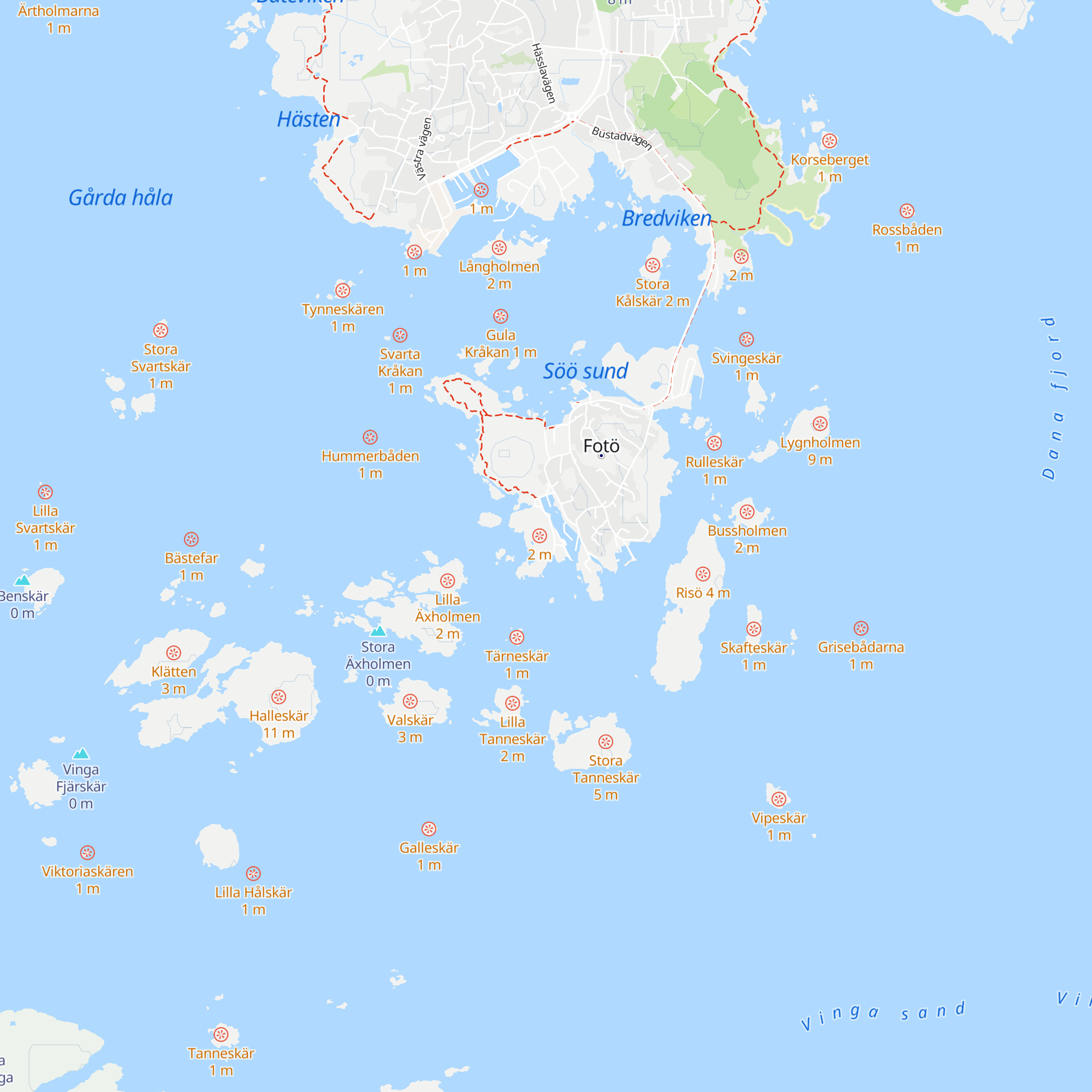 Fotö Grillkåta map