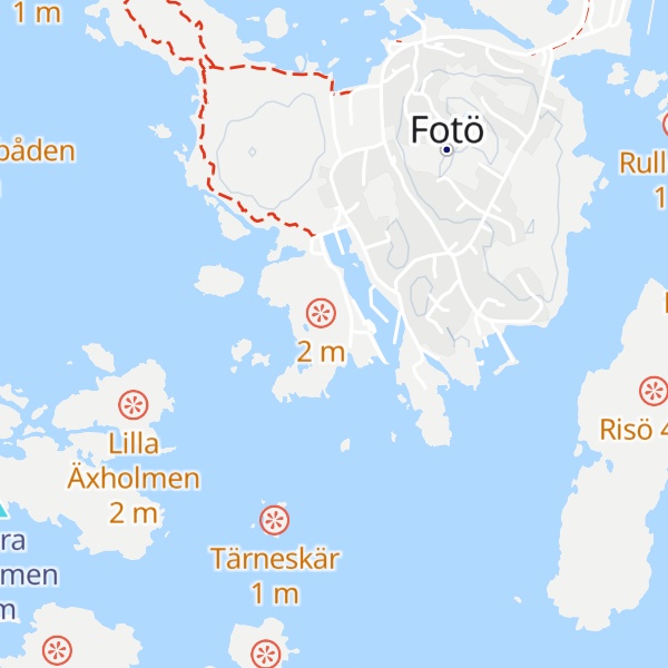 Map of Fotö Grillkåta