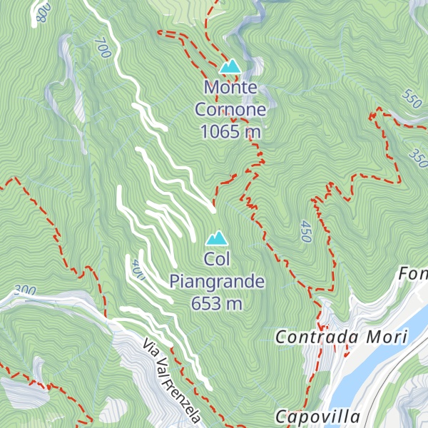 Map of Osteria al Piangrande