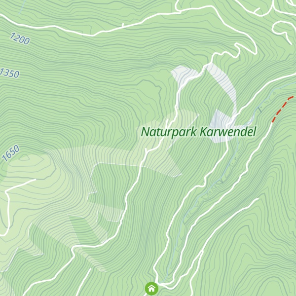 Map of Schulterbergalm Niederleger