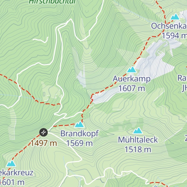 Map of Spitzkamp