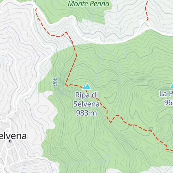 Map of Ripa di Selvena