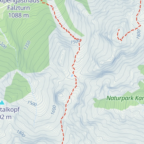 Map of Dristl-Alm