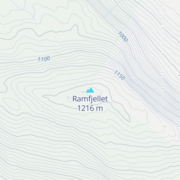 Map of Ramfjellet