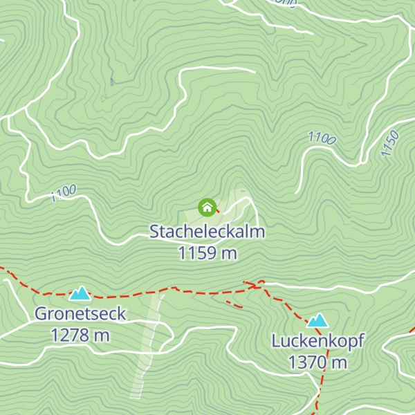 Map of Stacheleckalm