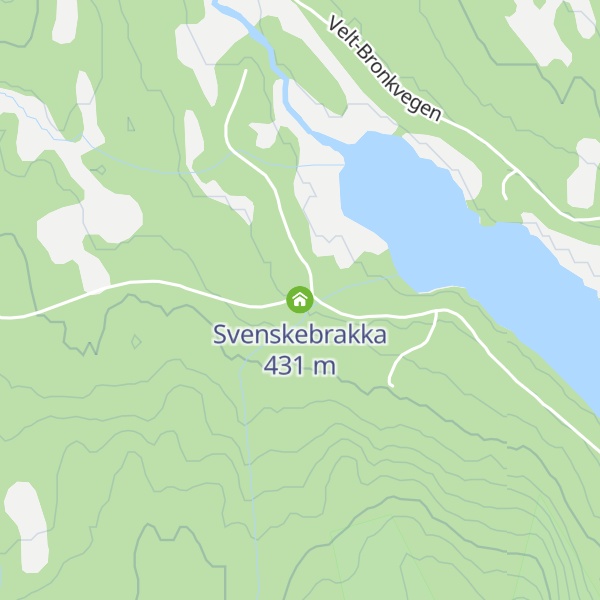 Map of Svenskebrakka