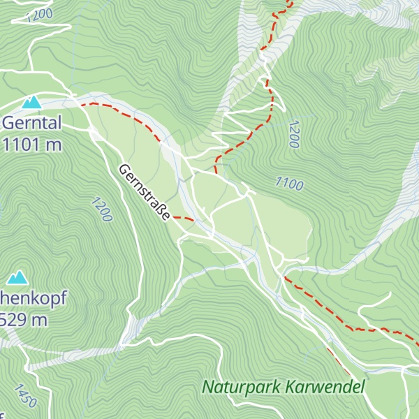 Map of Almgasthof Pletzach