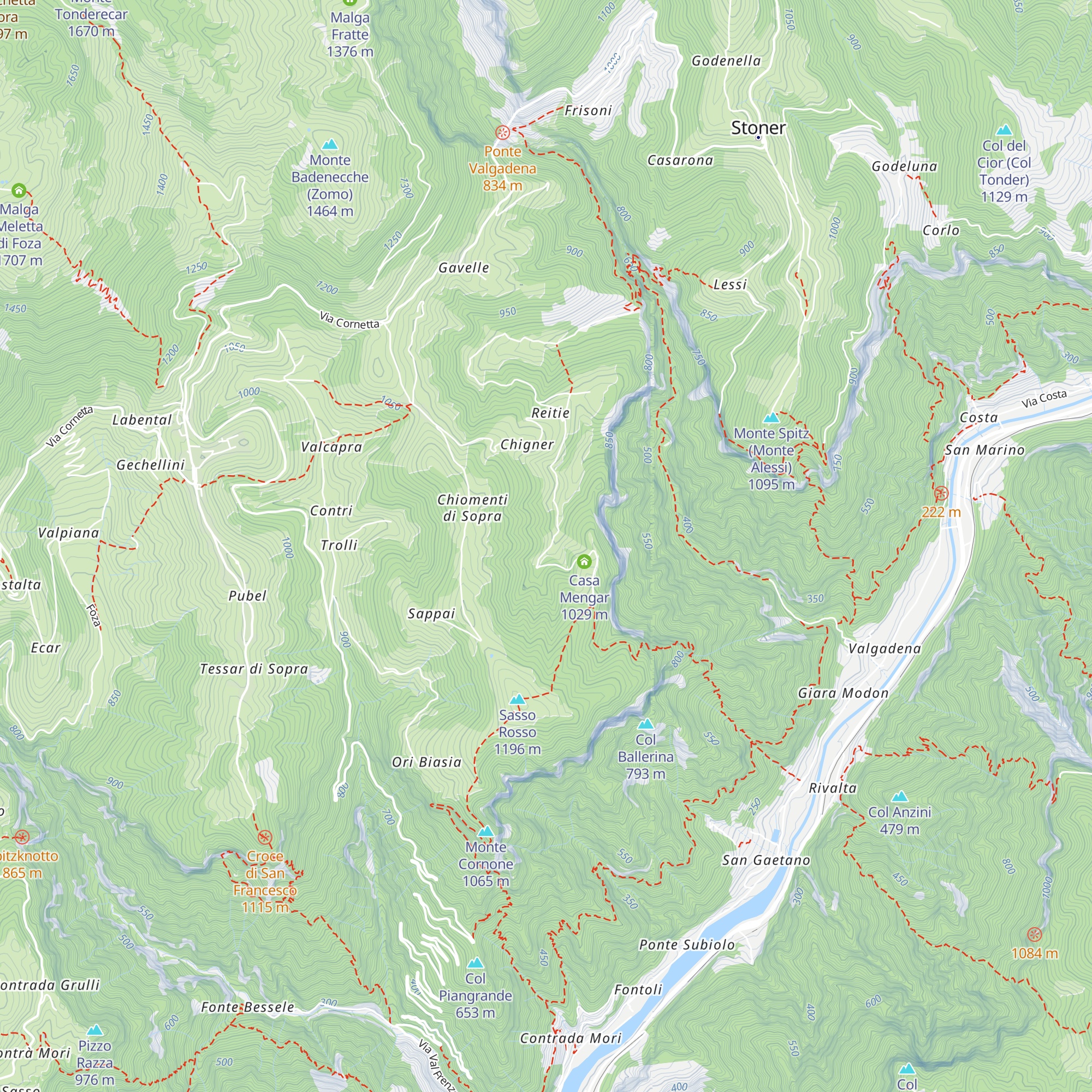 Badaile map