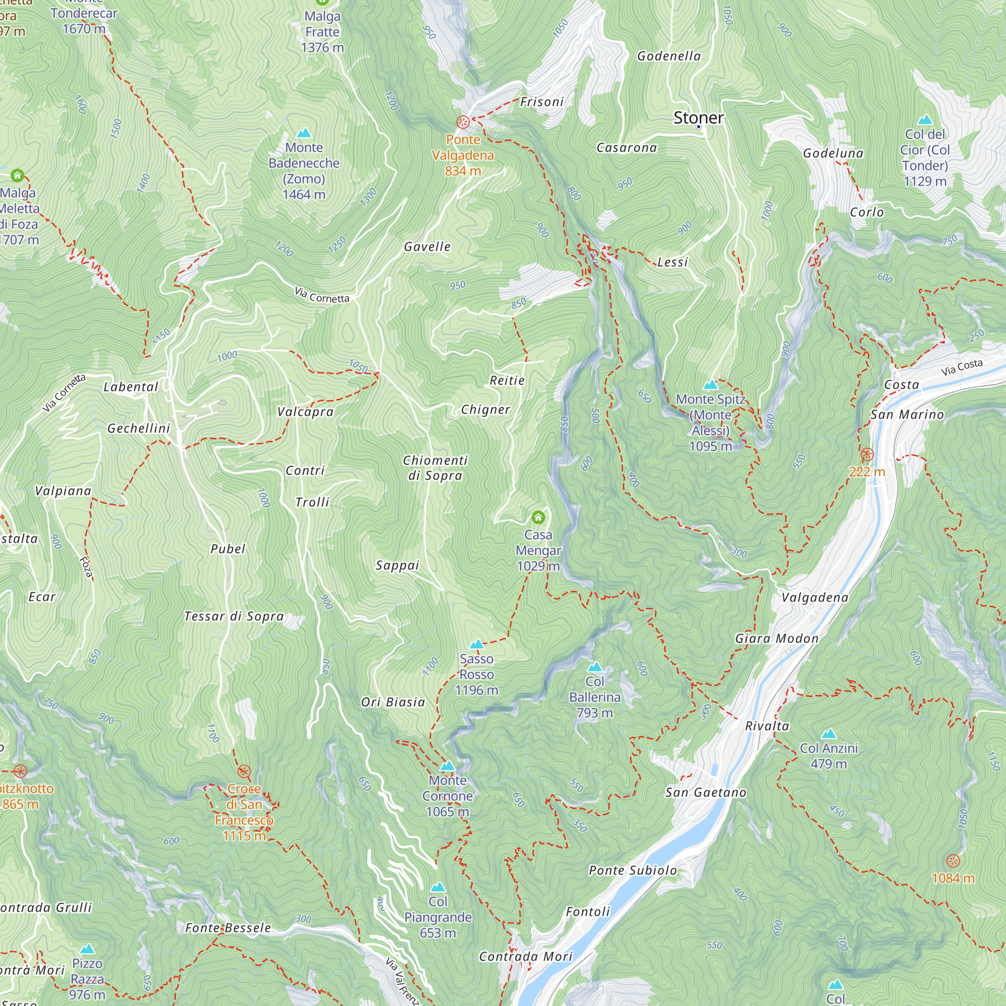 Badaile map