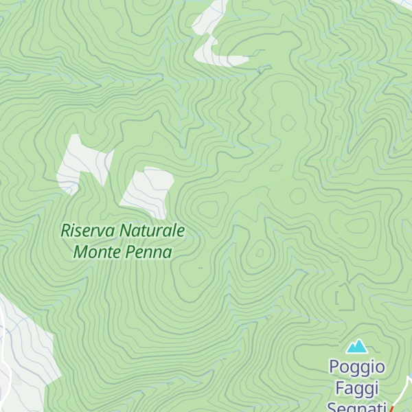 Map of Poggio Pelato