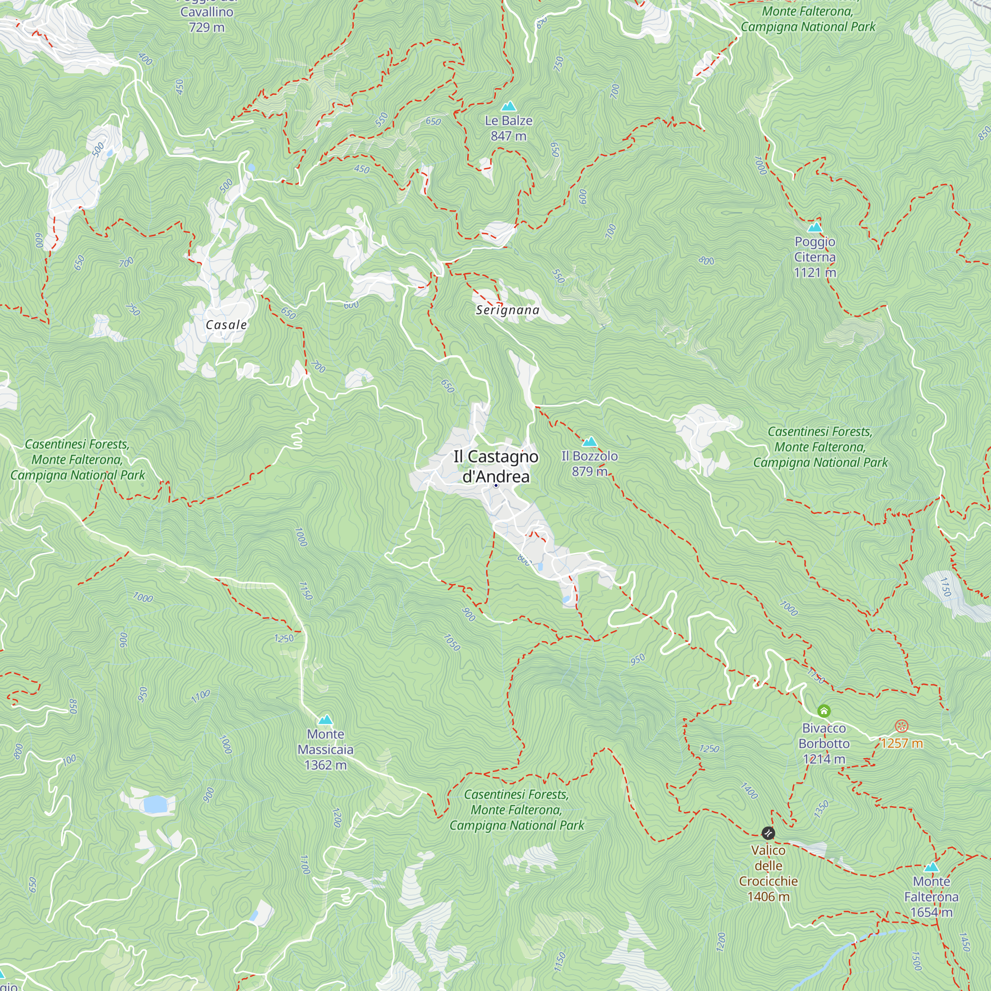 Centro Visita Parco Nazionale delle Foreste Casentinesi Monte Falterona map