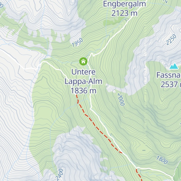 Map of Untere Engbergalm