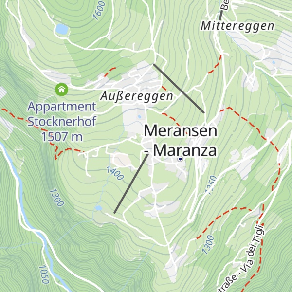 Map of Dolomitenblick