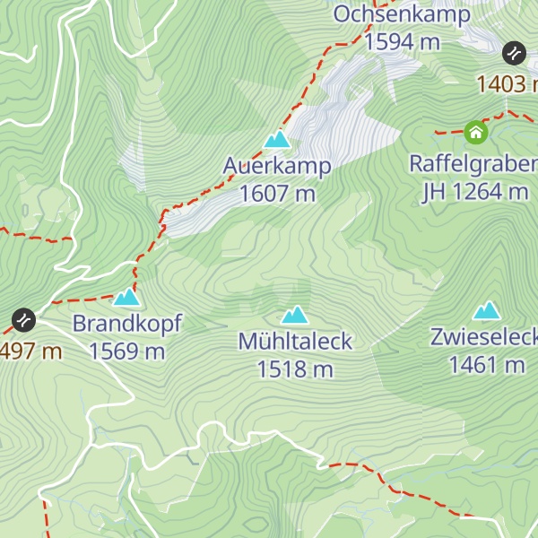 Map of Mühltalalm