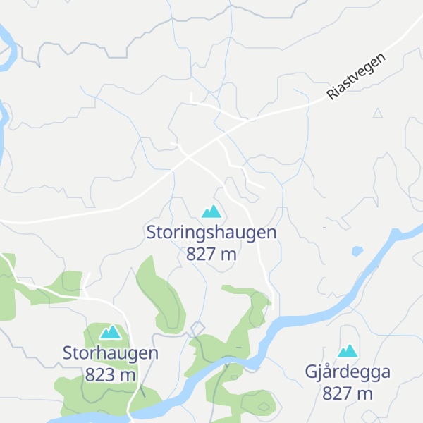 Map of Storingshaugen