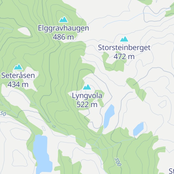 Map of Lyngvola