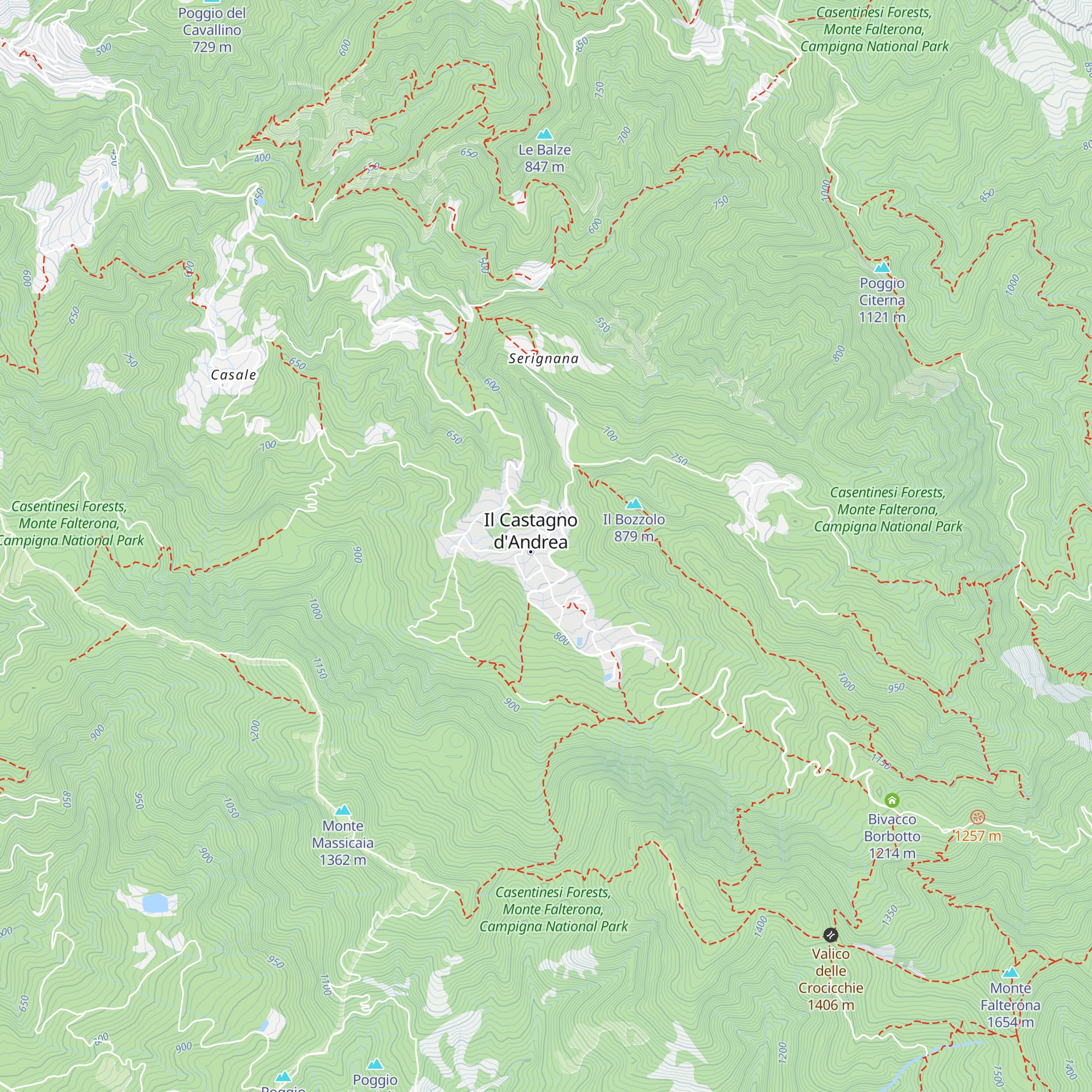 Rifugio Punto Tappa GEA map
