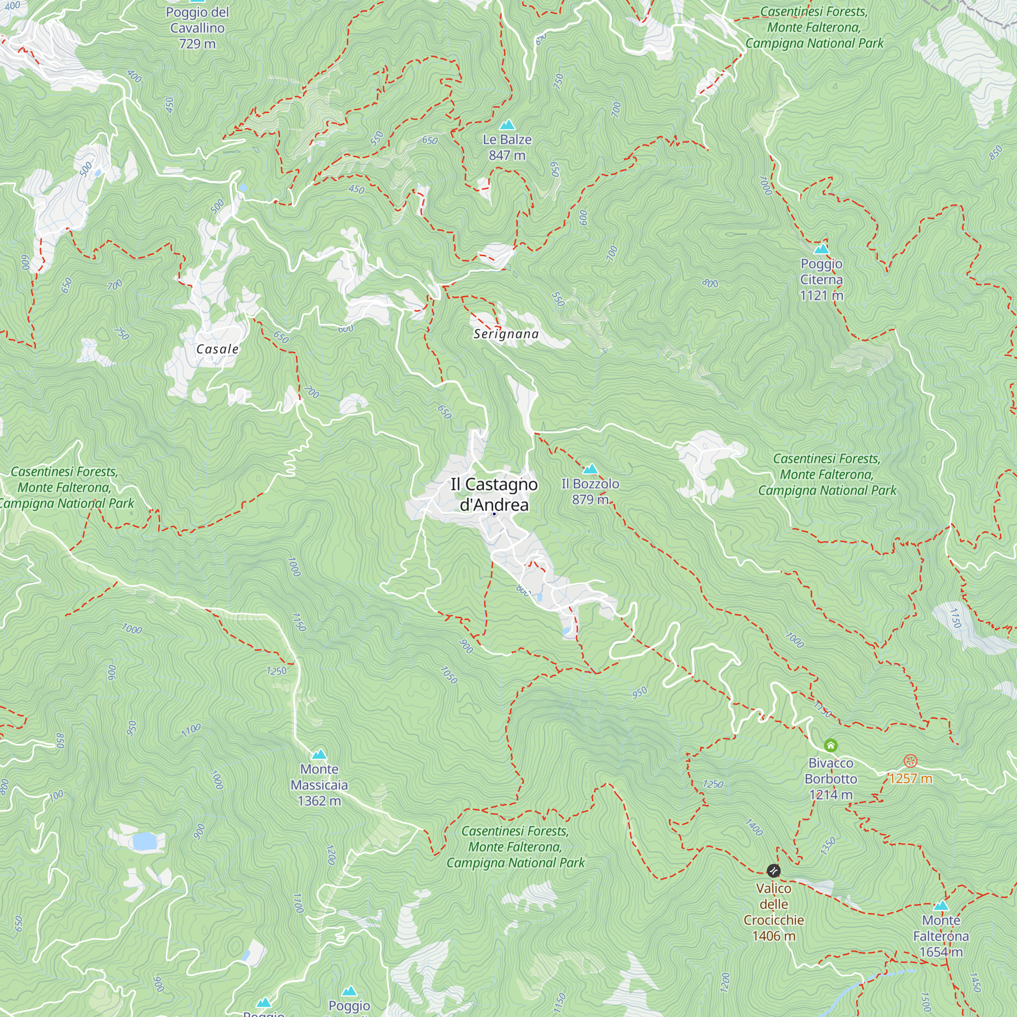 Rifugio Punto Tappa GEA map