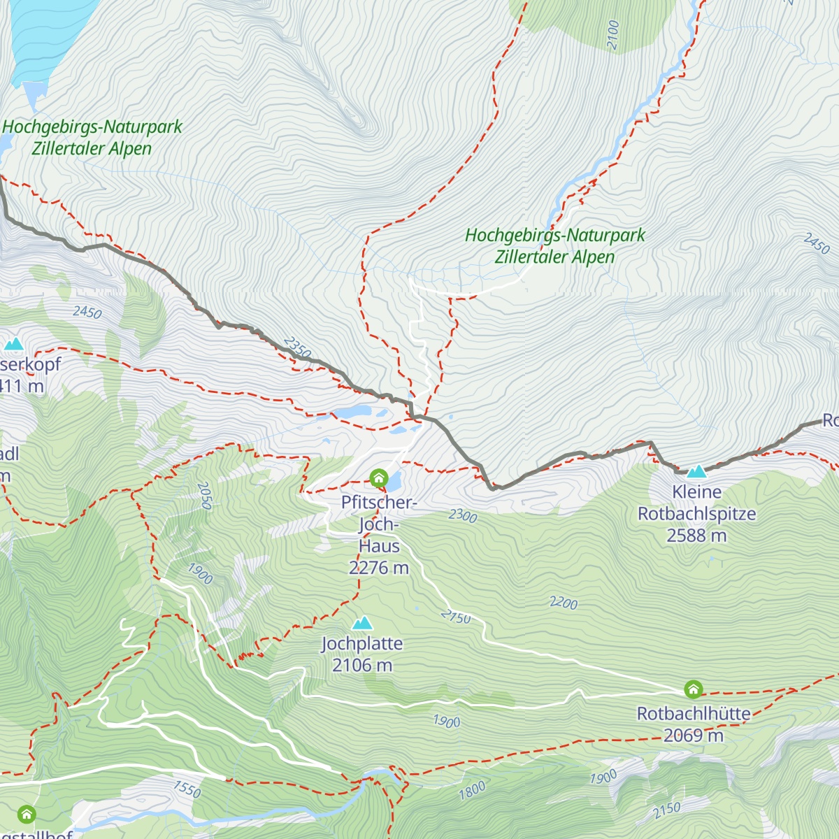 Zoll-Wachhütte map