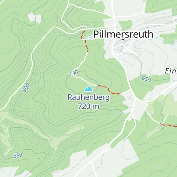 Map of Rauhenberg