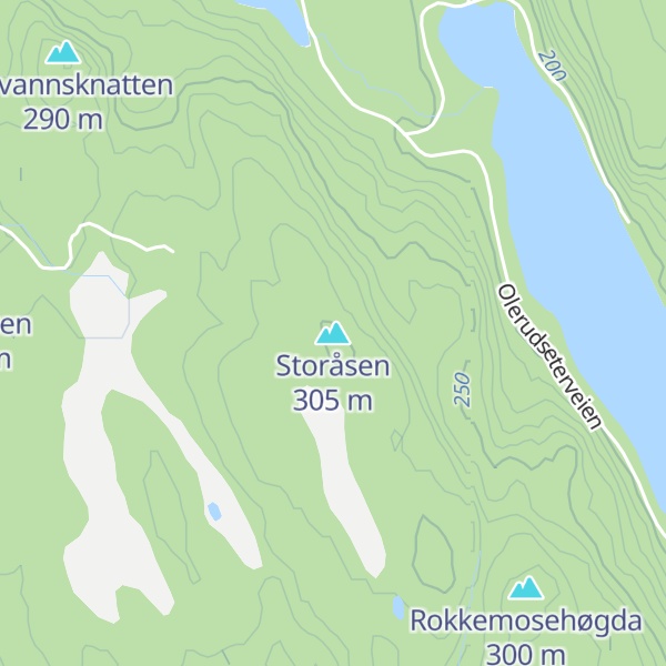 Map of Storåsen